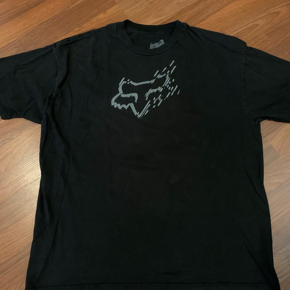 Fox Black Graphic Men's T-Shirt